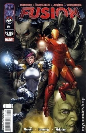 FUSION #1 COLLISION DAN ABNETT LANNING TYLER KIRKHAM MIKE CHOI NM 1ST PRINT