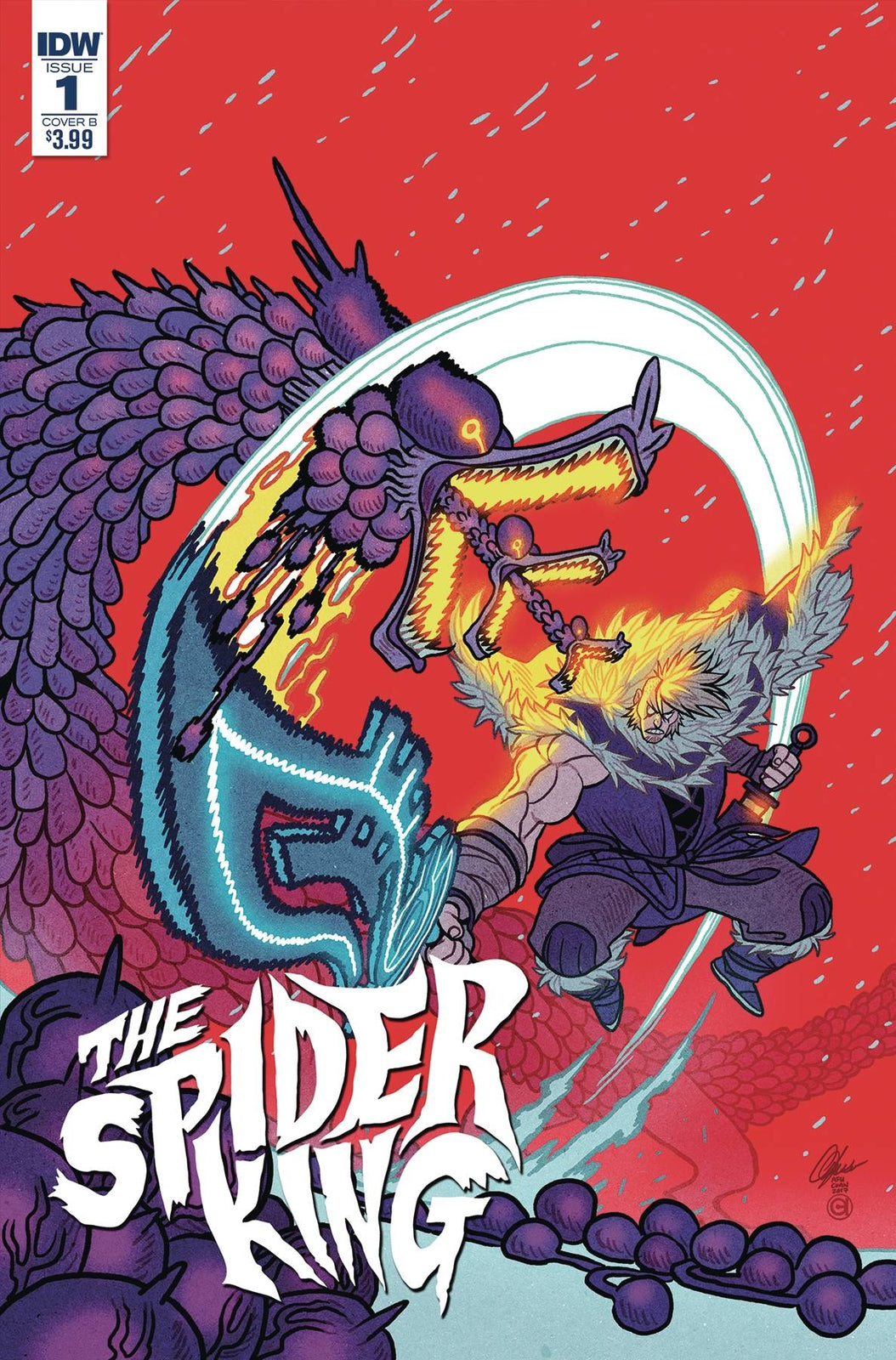 SPIDER KING #1 COVER B CHAN IDW NM