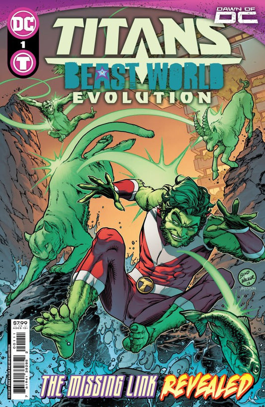 TITANS BEAST WORLD EVOLUTION #1 NM 1ST PRINT MAIN COVER DC COMICS 2023