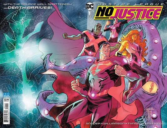 JUSTICE LEAGUE NO JUSTICE #1 DC NM FIRST PRINT 2018