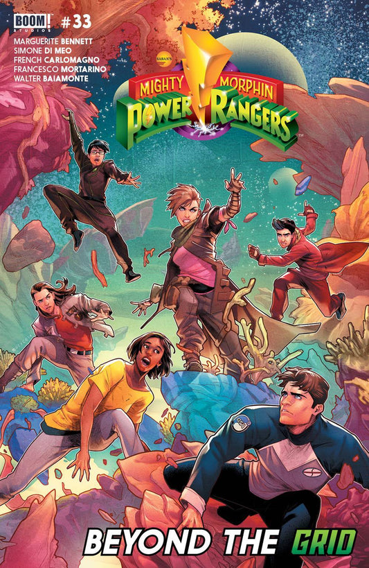 MIGHTY MORPHIN POWER RANGERS #33 MAIN   BOOM! NM 1ST PRINT 2018