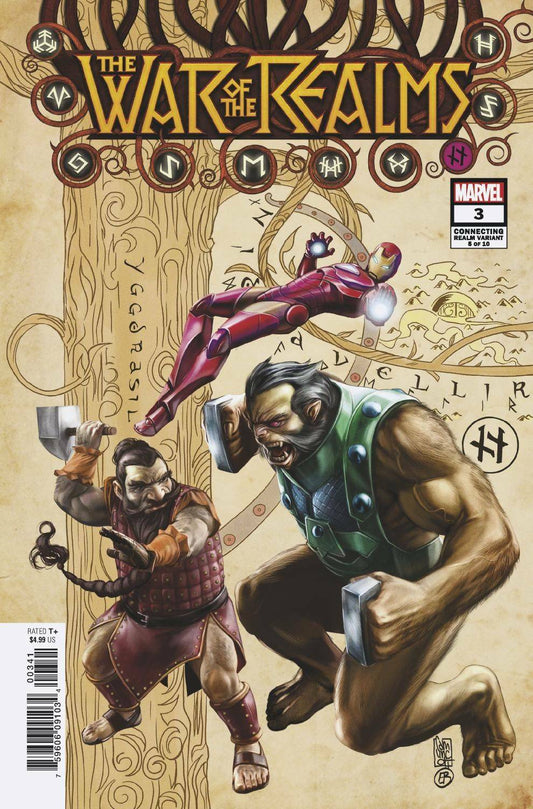 WAR OF REALMS #3 CAMUNCOLI CONNECTING REALM VARIANT MARVEL NM 1ST PRINT 2019
