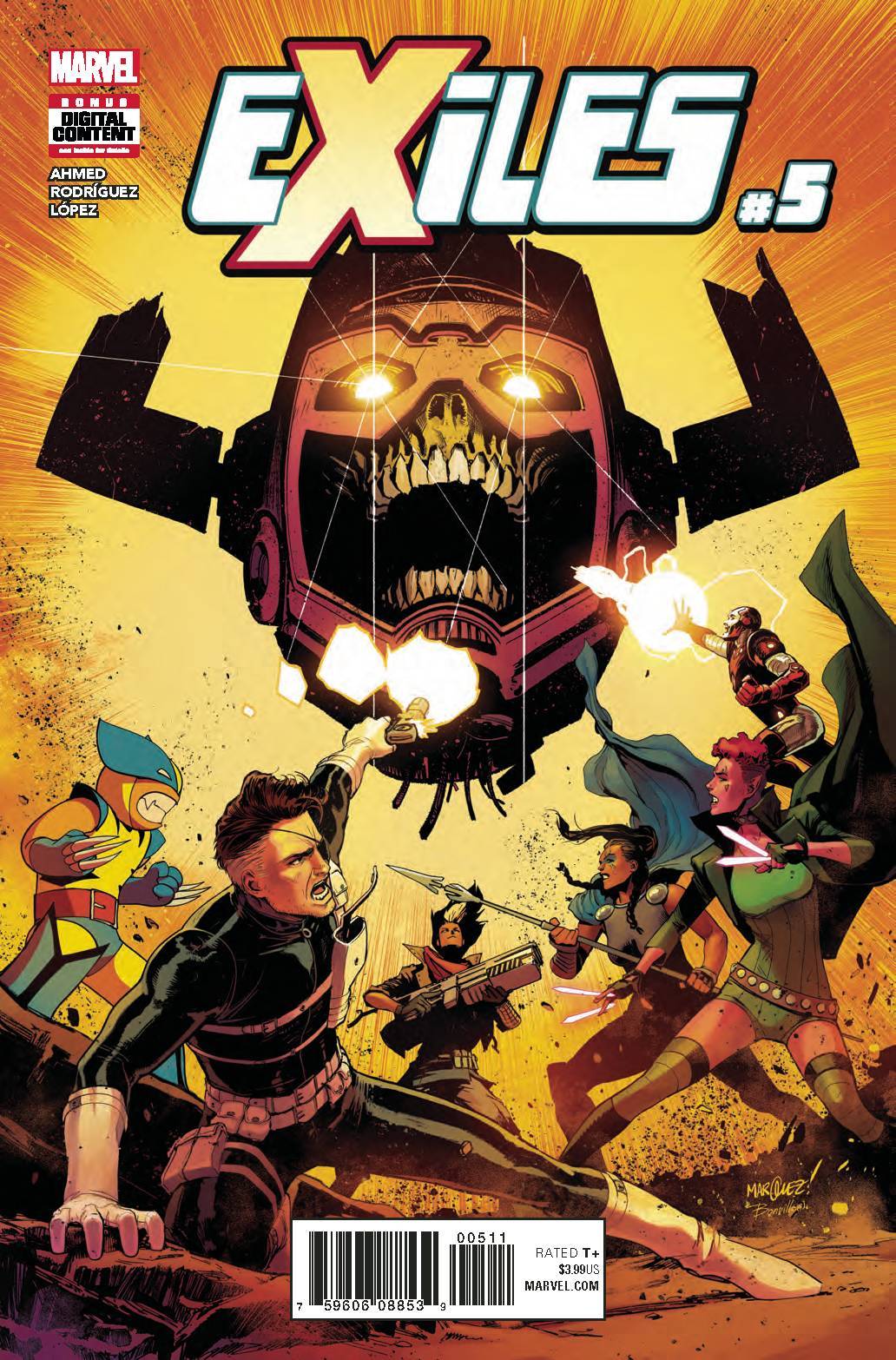 EXILES #5 MAIN COVER NM MARVEL 2018