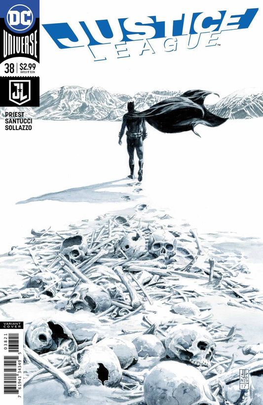 JUSTICE LEAGUE #38 REBIRTH VARIANT COVER NM 1ST PRINT DC 2018