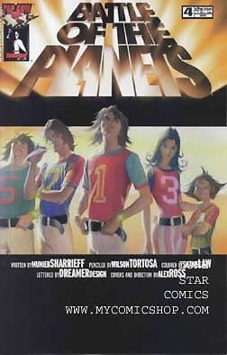 BATTLE OF PLANETS #4 MUNIER SHARIEFF IMAGE NM 1st PRINT