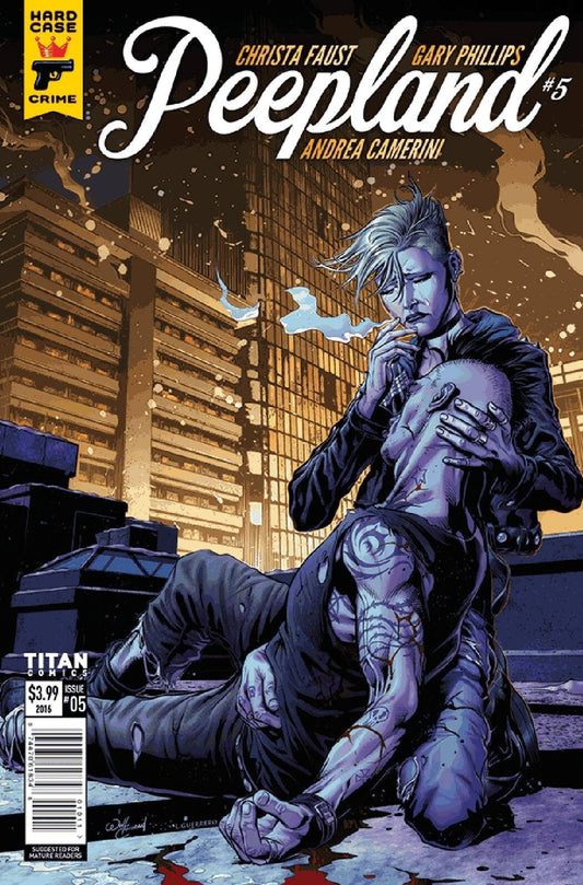 PEEPLAND #5 CONRAD VARIANT FAUST PHILLIPS CAMERINI TITAN 2017 HARD CASE NM