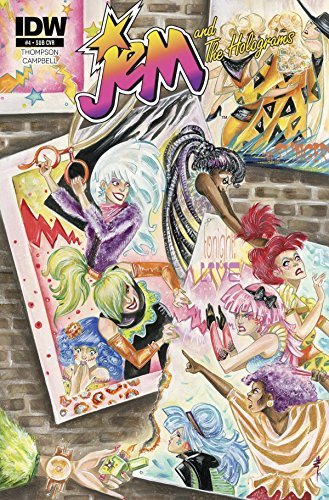 JEM & THE HOLOGRAMS #4 SUBSCRIPTION VAR NM 1ST PRINT