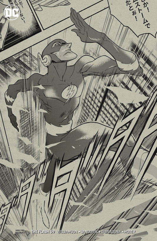 FLASH #59 VARIANT ED DC NM 1ST PRINT 2018