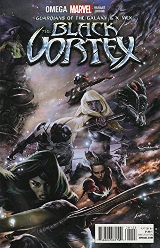 GUARDIANS OF THE GALAXY X-MEN BLACK VORTEX OMEGA #1 VARIANT NM 1ST PRINT