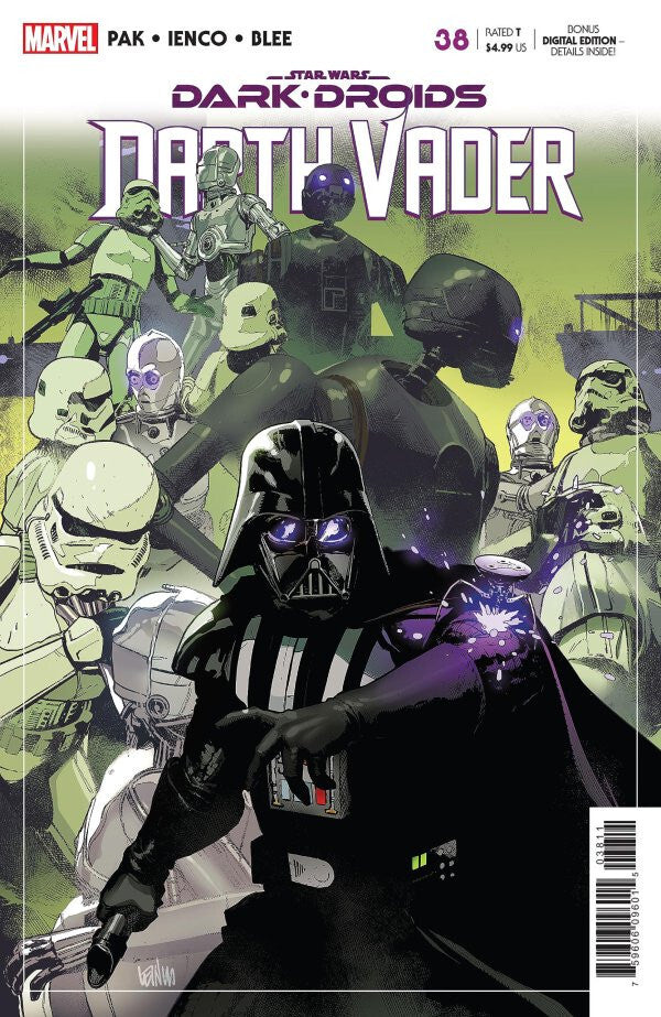 DARTH VADER #38 NM 1ST PRINT MAIN COVER MARVEL COMICS 2023