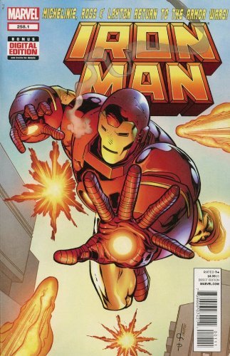 IRON MAN #258.1 POINT ONE 2013 - MARVEL MICHELINIE DAVID NM 1ST PRINT