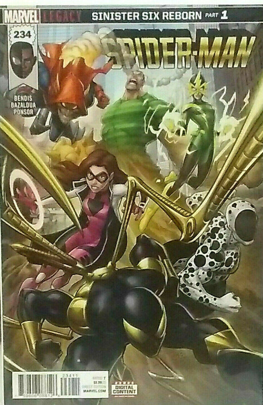 SPIDER-MAN #234 MILES MORALES BENDIS NM 1ST IRON SPIDER 1st PRINT NM