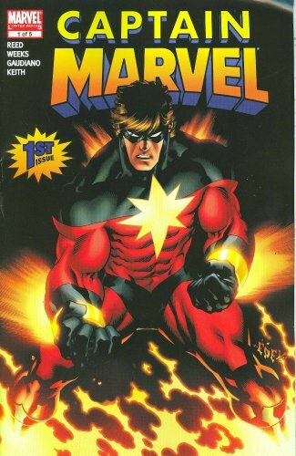 CAPTAIN MARVEL #1 BRIAN REED MARVEL NM 1st PRINT