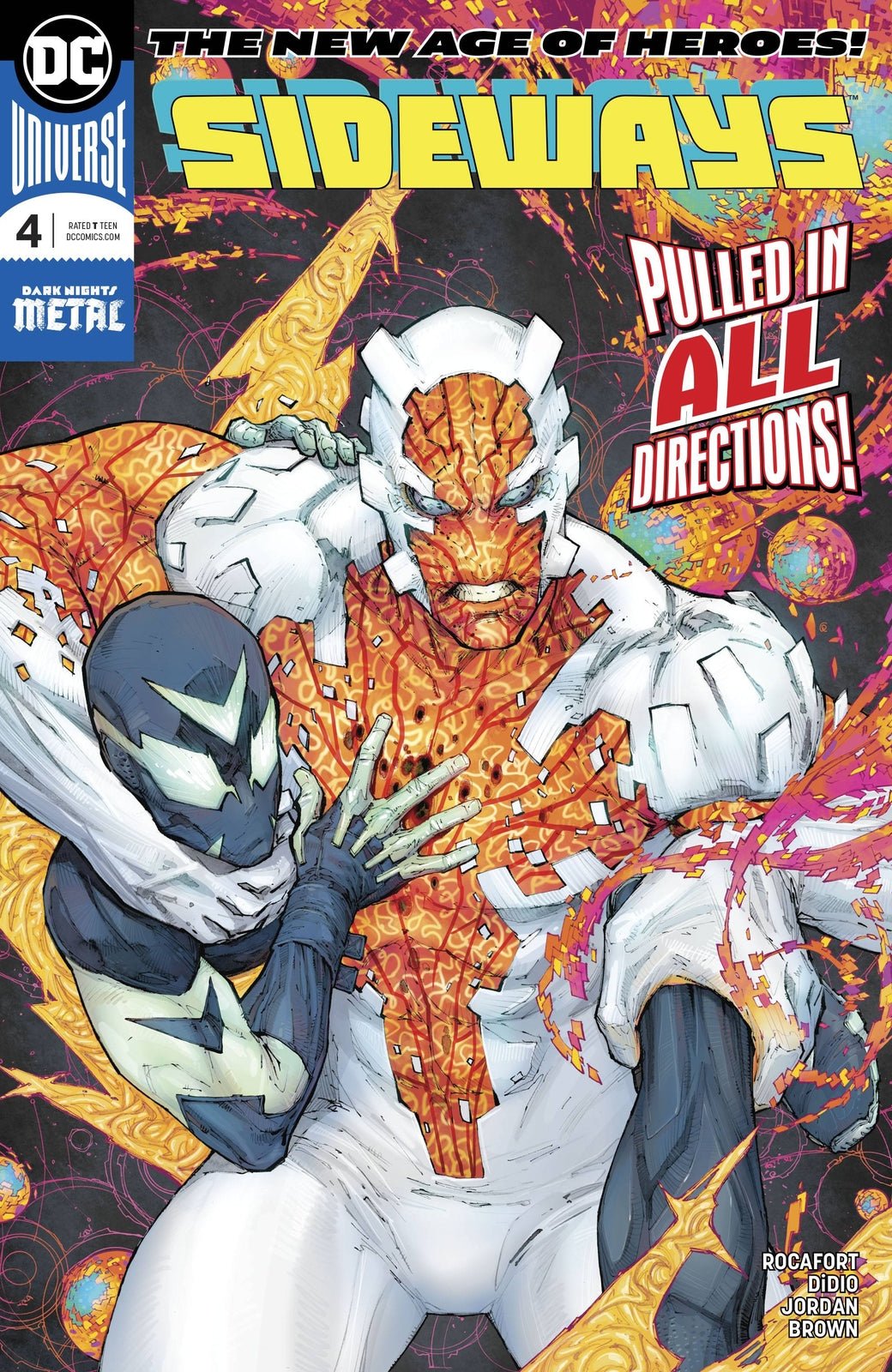 SIDEWAYS #4 DC NM FIRST PRINT 2018