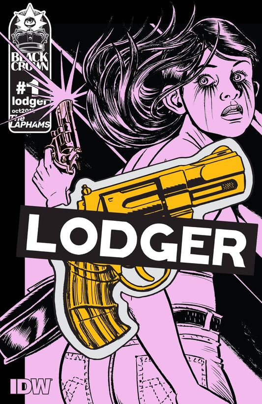 LODGER #1 MAIN COVER DAVID LAPHAM NM 1ST PRINT BLACK CROWN 2018