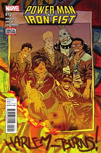 POWER MAN AND IRON FIST ISSUE #12 DAVID F. WALKER AND SANFORD GREE NM 1ST PRINT