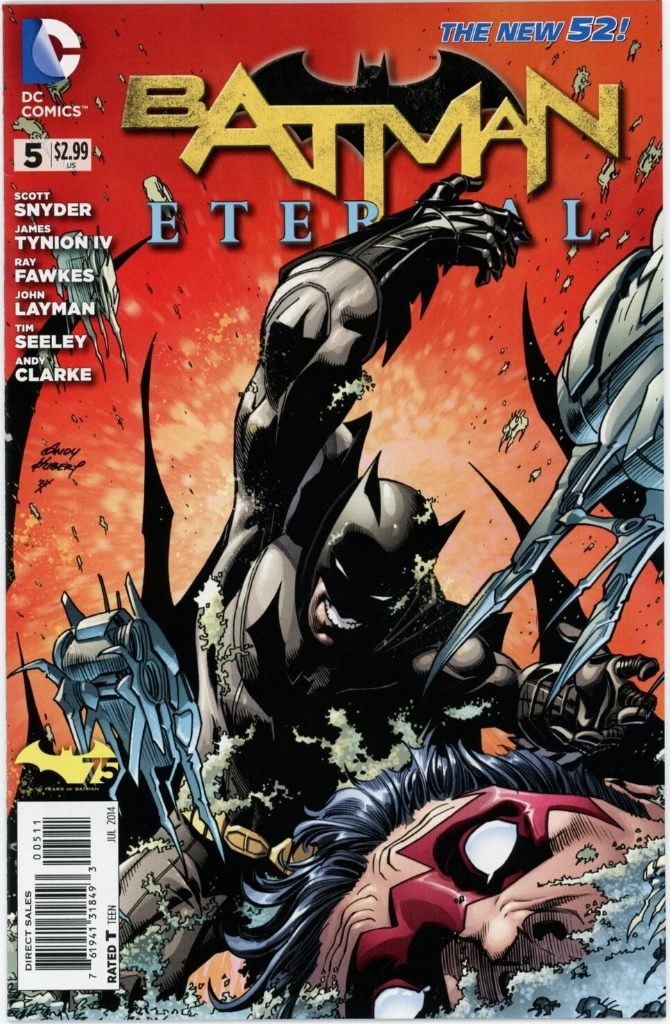 BATMAN ETERNAL #5 DC NM 1st PRINT 2014