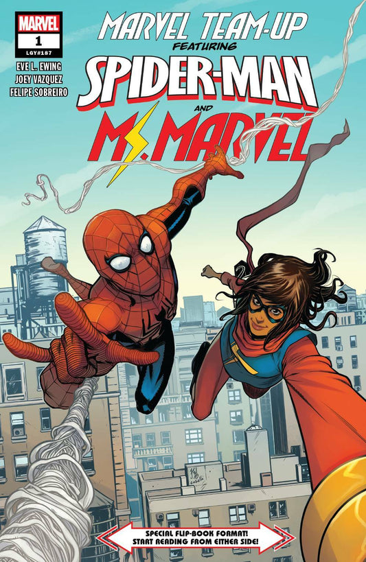 MARVEL TEAM-UP #1 MAIN COVER MARVEL NM 1ST PRINT 2019 SPIDERMAN MS MARVEL