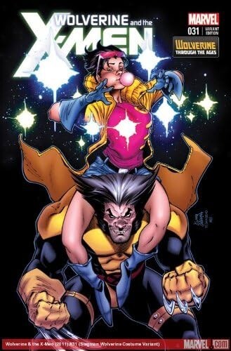 Wolverine and the X-Men #31 Through the Ages Wolverine Costume Variant NM