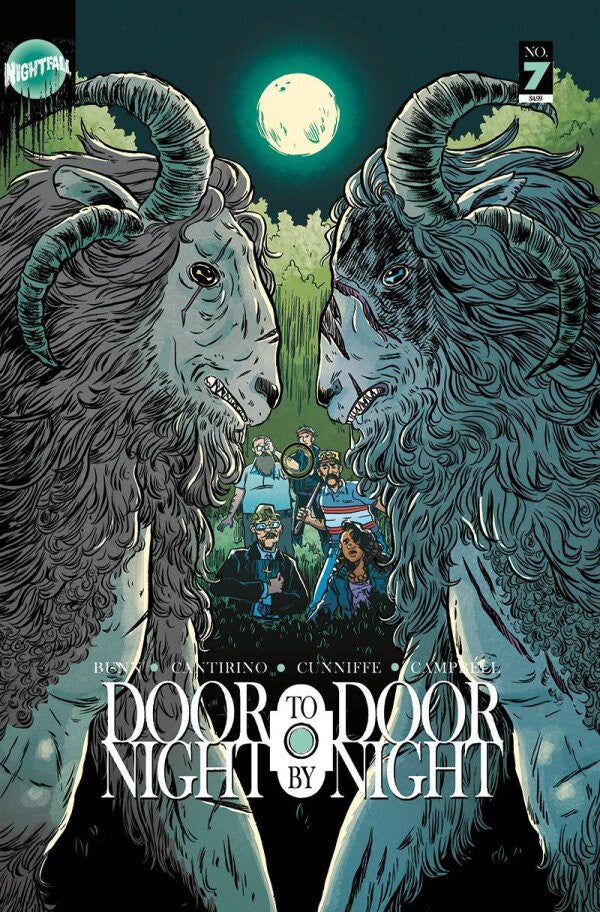 DOOR TO DOOR NIGHT BY NIGHT #7 NM 1ST PRINT MAIN COVER VAULT COMICS 2023