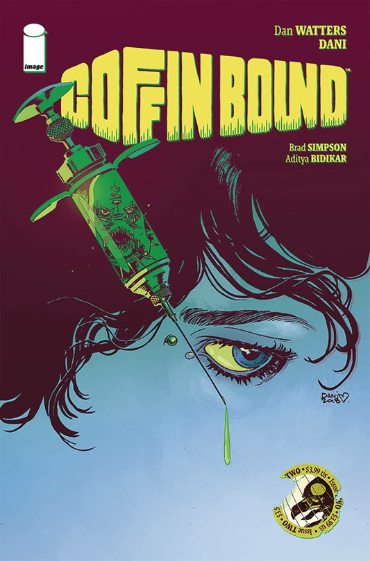 COFFIN BOUND #2 MAIN COVER NM/VFN 1ST PRINT IMAGE COMICS 2019