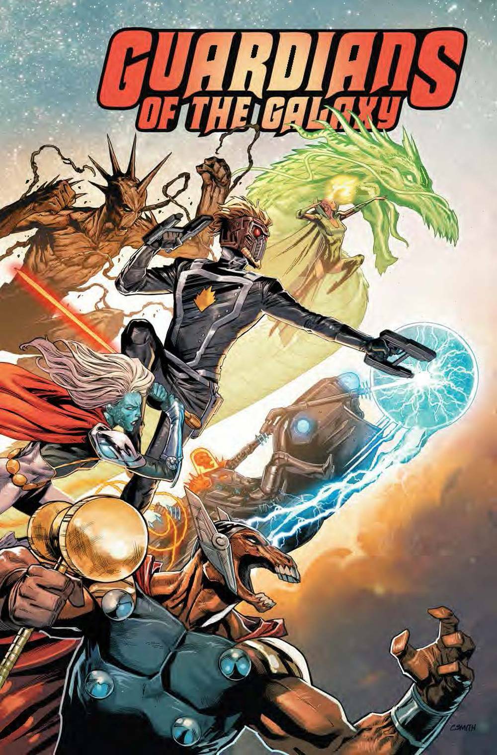 GUARDIANS OF THE GALAXY ANNUAL #1 SMITH VARIANT MARVEL COMICS NM 1ST PRINT 2019