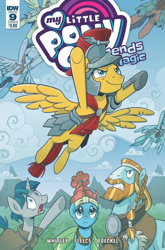 MY LITTLE PONY LEGENDS OF MAGIC #9 COVER B FLEECS IDW PUBLISHING NM