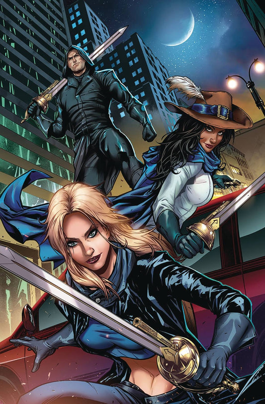 MUSKETEERS #1 OF 5 COVER A RIVEIRO ZENESCOPE NM