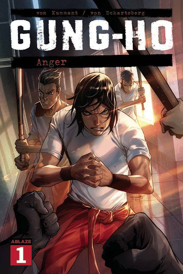 GUNG HO ANGER #1 COVER A STEPHEN SEGOVIA ABLAZE NM 1ST PRINT 2021