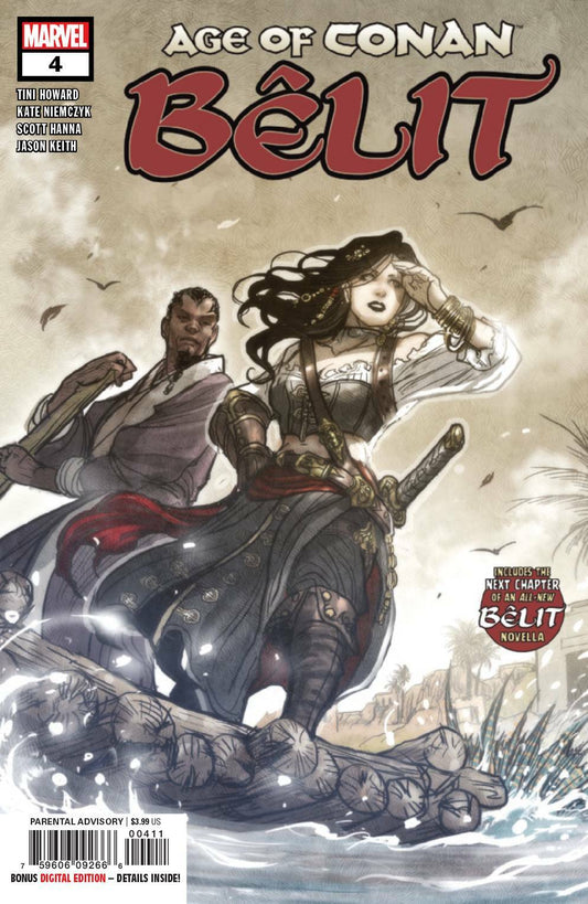 AGE OF CONAN BELIT #4 MAIN COVER MARVEL NM 1ST PRINT 2019