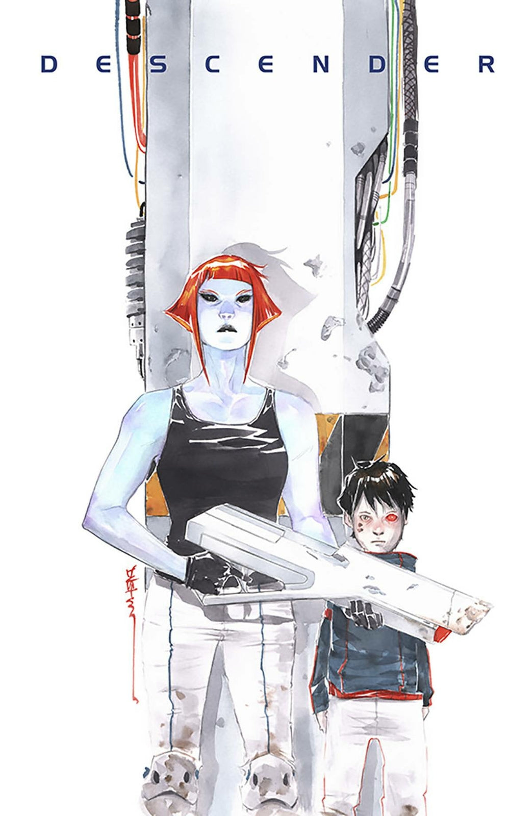 DESCENDER #20 JEFF LEMIRE FN/VFN 1ST PRINT IMAGE COMICS