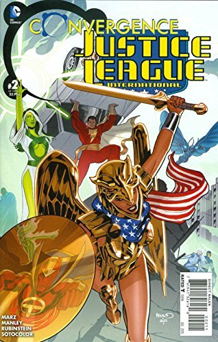 CONVERGENCE JUSTICE LEAGUE INTERNATIONAL #2 RON MARZ DC NM 1st PRINT