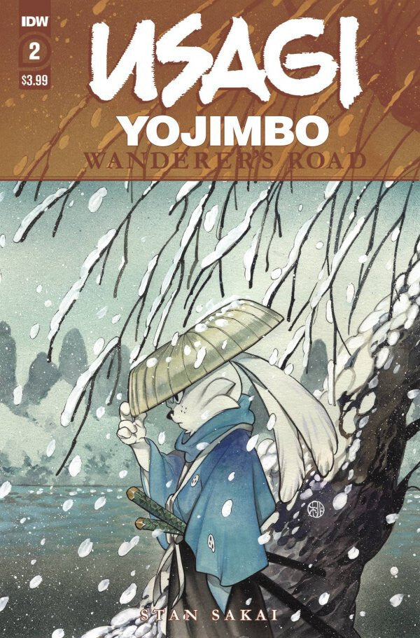 USAGI YOJIMBO WANDERER'S ROAD #2 MAIN COVER NM 1ST PRINT IDW PUBLISHING 2020
