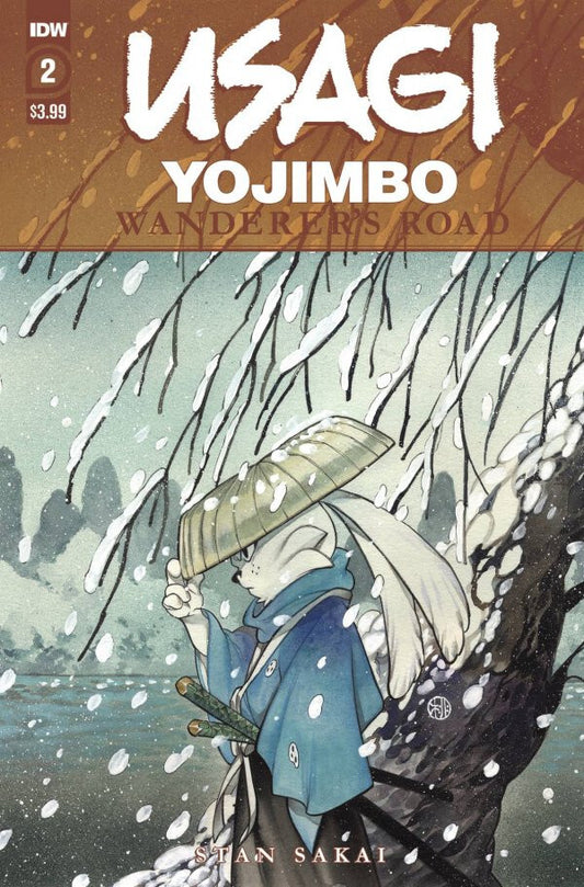 USAGI YOJIMBO WANDERER'S ROAD #2 MAIN COVER NM 1ST PRINT IDW PUBLISHING 2020