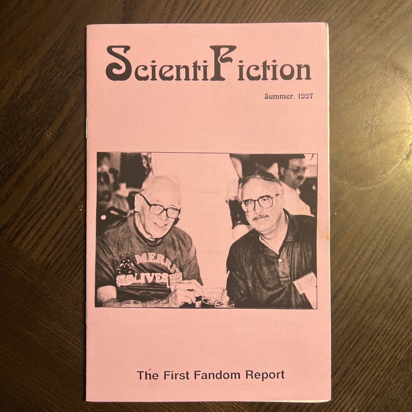 SCIENTIFICTION SCIENCE FICTION FANZINE SUMMER 1997 RAY BEAM MARK SCHULZINGER