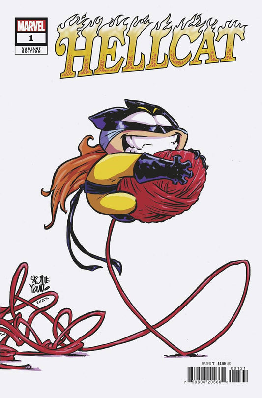 HELLCAT #1 SKOTTIE YOUNG VARIANT NM 1ST PRINT MARVEL COMICS 2023