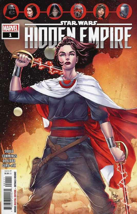 STAR WARS HIDDEN EMPIRE #1 MAIN COVER 2023 MARVEL NM