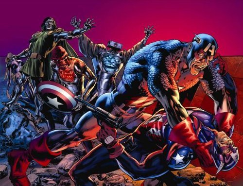 CAPTAIN AMERICA REBORN #5 ED BRUBAKER HITCH GUICE MARVEL NM 1st PRINT