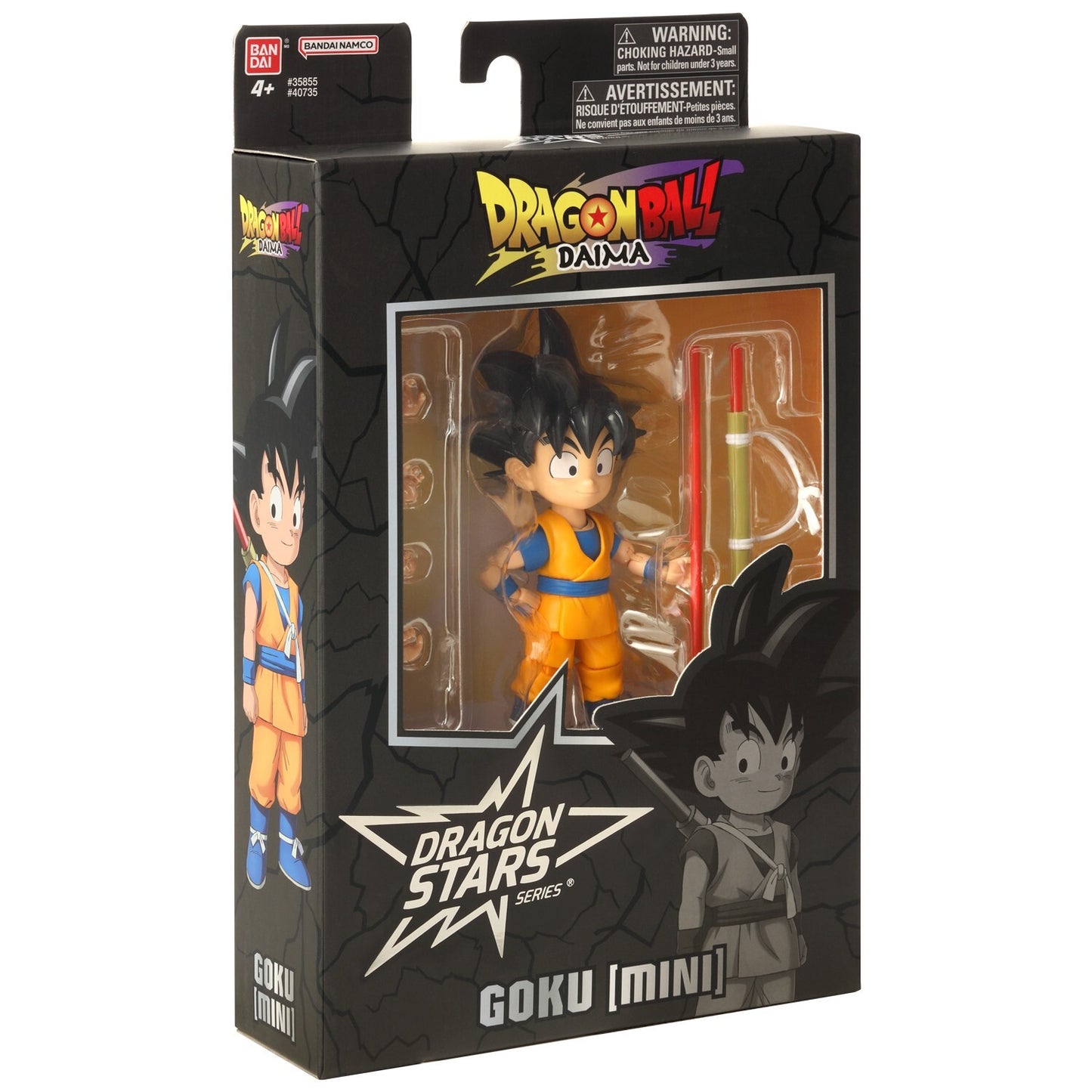 Bandai Dragon Ball Daima Dragon Stars Series Mini Goku Action Figure NEW