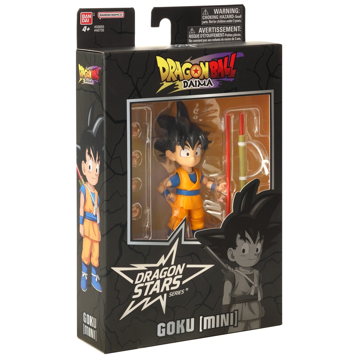 Bandai Dragon Ball Daima Dragon Stars Series Mini Goku Action Figure NEW