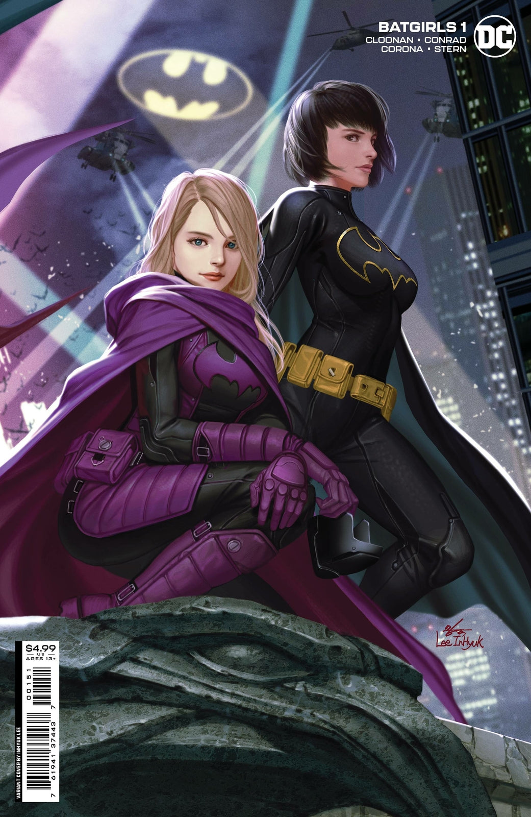 BATGIRLS #1 COVER C LEE UNMASKED VARIANT NM DC COMICS