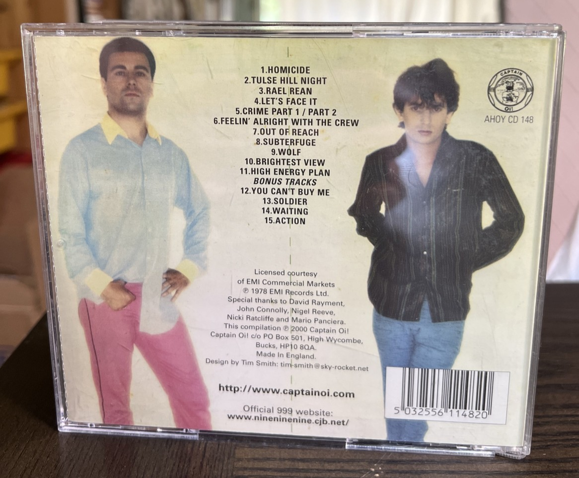 999 NINE SEPARATES Punk 1978 Captain Oil AHOY CD 148