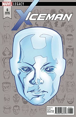 ICEMAN #6 MCKONE LEGACY HEADSHOT VARIANT LEG NM 1ST PRINT