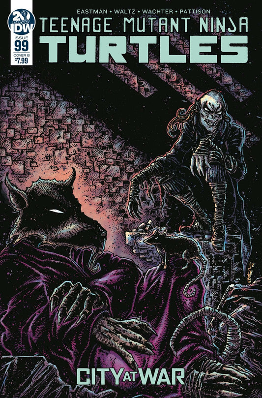 TEENAGE MUTANT NINJA TURTLES #99 VARIANT COVER B IDW NM 1st PRINT 2019