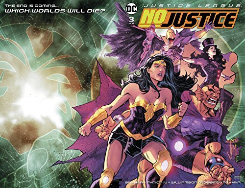 JUSTICE LEAGUE NO JUSTICE #3 MANAPUL CVR RILEY ROSSMO JOSHUA WILLI NM 1ST PRINT