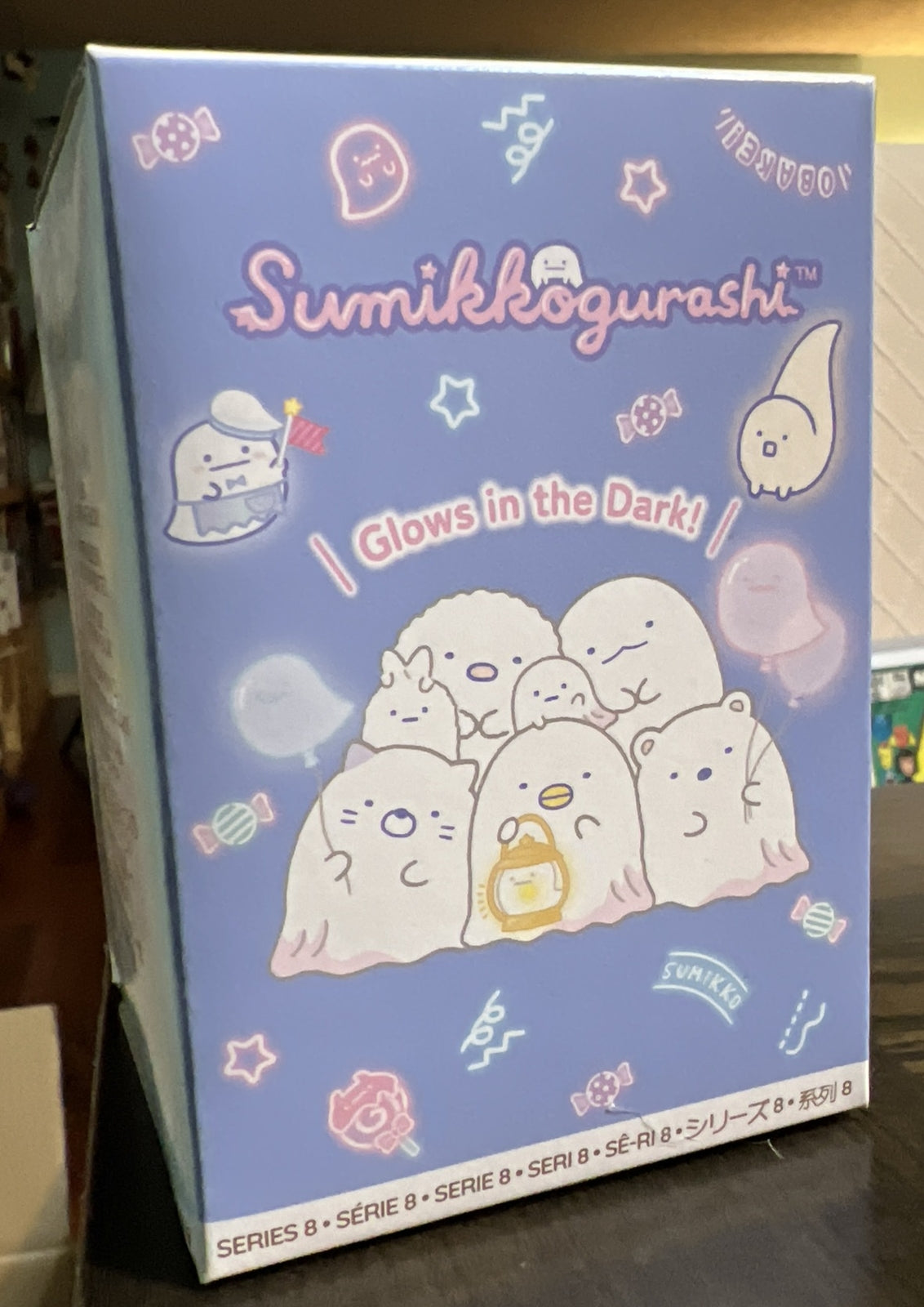 SUMIKKOGURASHI SAN-X ORIGINAL GHOST SERIES GLOW KEYCHAIN PLUSH 1 BLIND BOX!