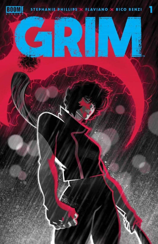 GRIM #1 THIRD PRINT VARIANT FLAVIANO COVER BOOM! STUDIOS 2022 NM