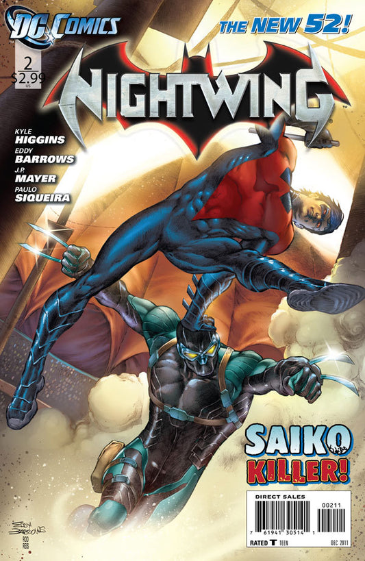 NIGHTWING #2 DC NEW 52 2011 NM