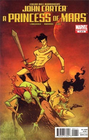 JOHN CARTER: A PRINCESS OF MARS (ISSUE #1) ROGER LANGRIDGE FELIPE NM 1ST PRINT