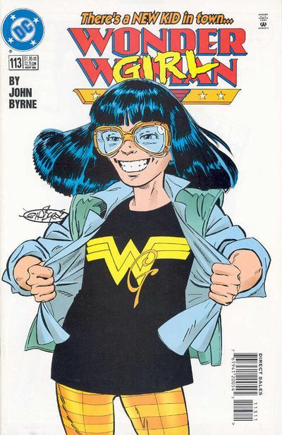 WONDER WOMAN #113 DC COMICS NM- 1996 FIRST PRINT JOHN BYRNE